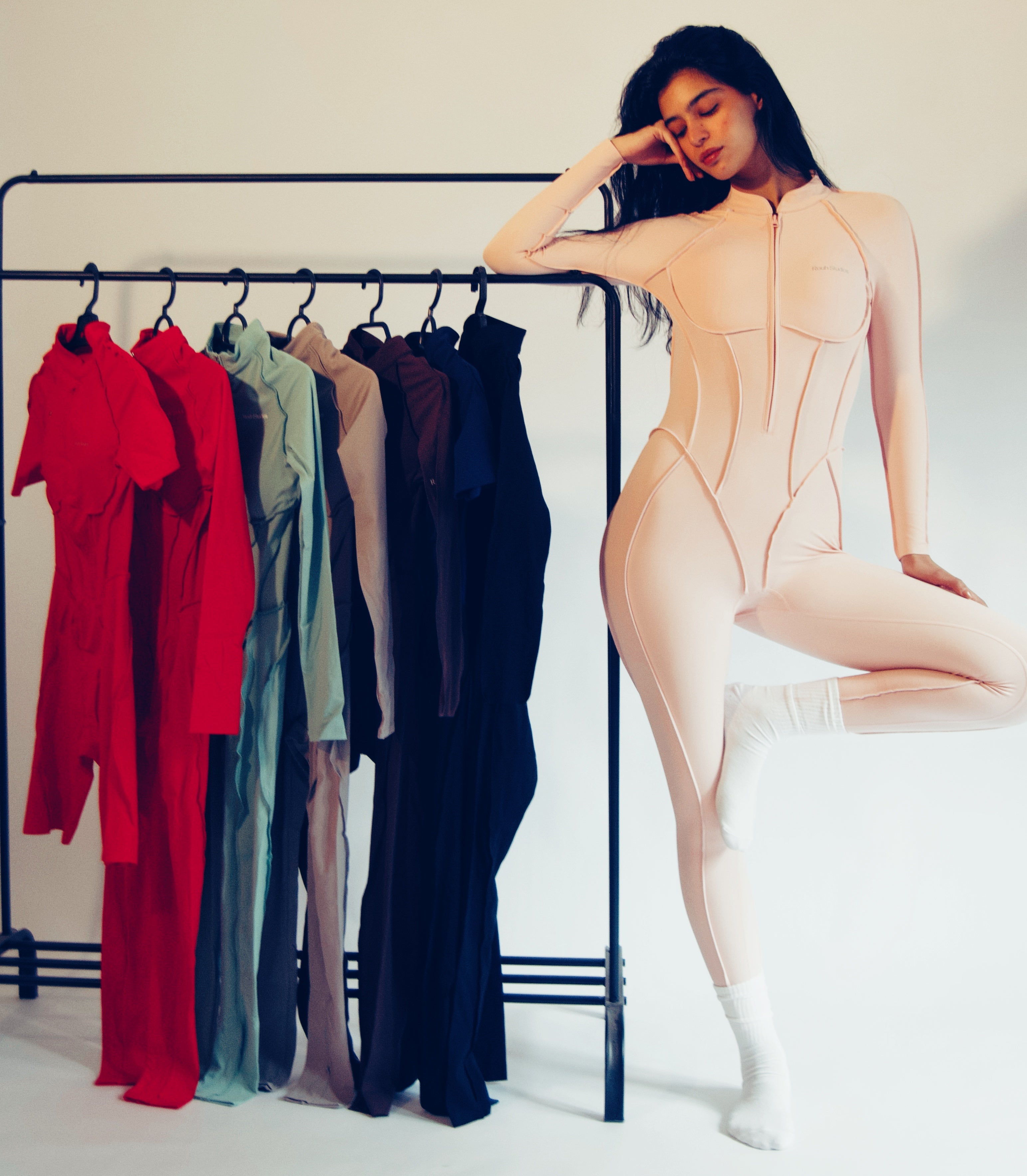 Light Baby _ Pink Backless Set