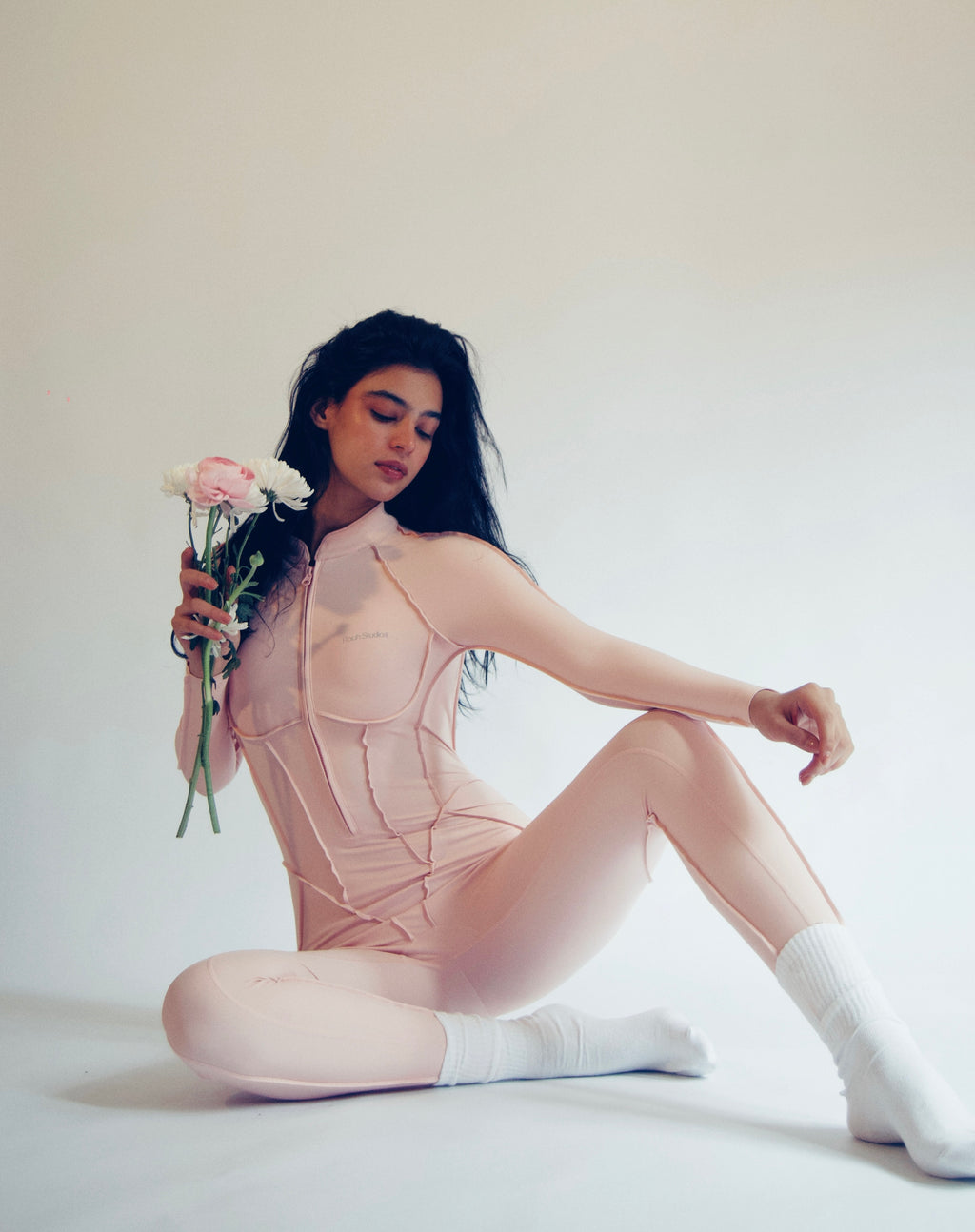 Light Baby _ Pink Backless Set